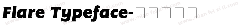 Flare Typeface字体转换